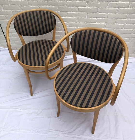 Image 1 of 4x Thonet 210 P Chairs