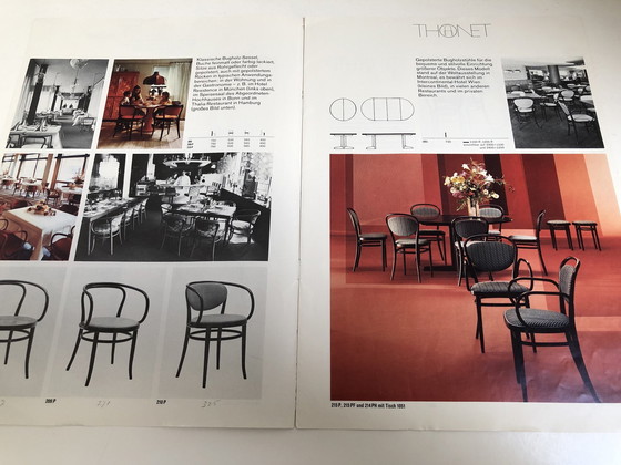 Image 1 of 4x Thonet 210 P Chairs