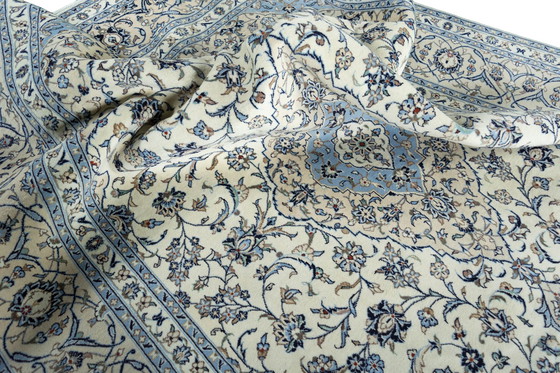 Image 1 of Hand-knotted Persian carpet - Keshan - Beige - 360 X 246 Cm