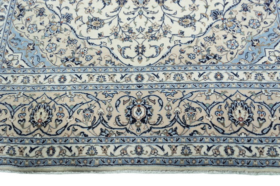 Image 1 of Hand-knotted Persian carpet - Keshan - Beige - 360 X 246 Cm