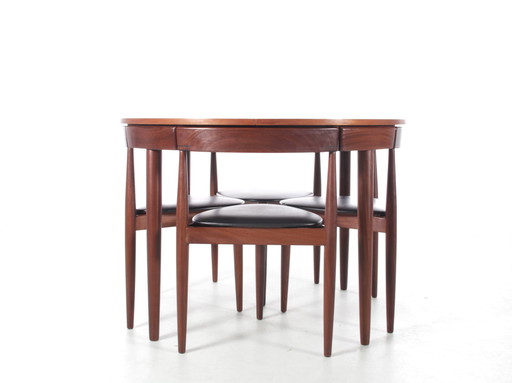 Hans Olsen Scandinavian Teak Dining Set.