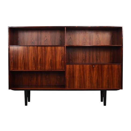 Image 1 of Rosewood bookcase, Danish design, 1970s, designer: Erik Jensen, production: Westergaards Møbelfabrik