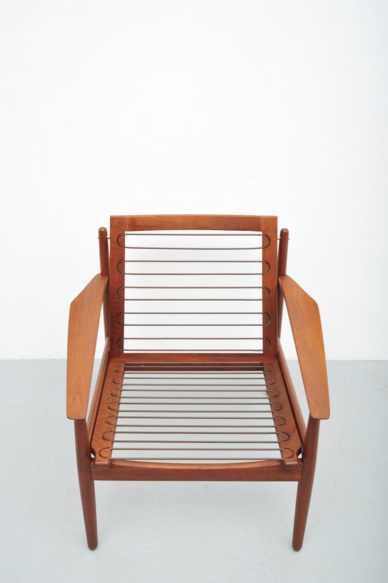 Image 1 of Glostrup Teak Lounge Chair Yellow 1958