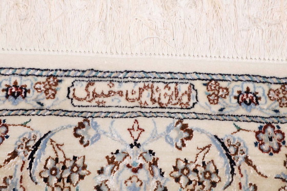 Image 1 of Persian carpet Nain 6 Lah-Signed - Very Fine - 216 X 133 Cm - Hand-knotted