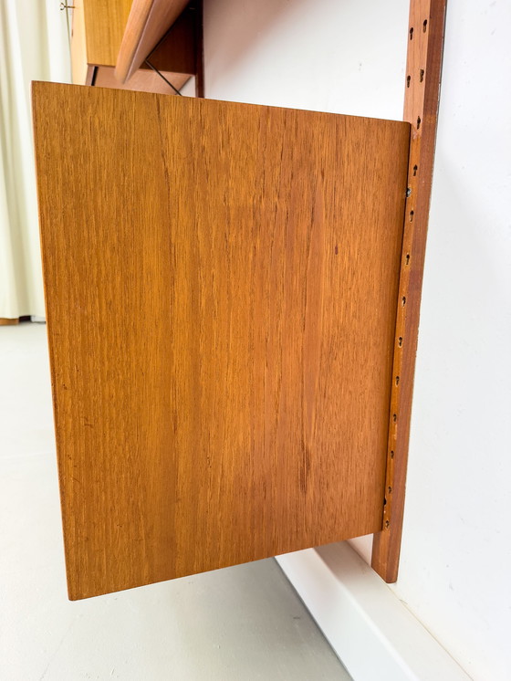 Image 1 of Teak Wall System by Sven Ellekaer for Albert Hansen, 1960s