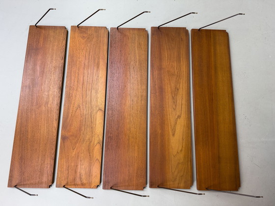 Image 1 of Teak Wall System by Sven Ellekaer for Albert Hansen, 1960s