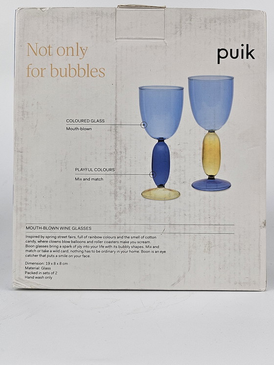 Image 1 of 2x Bean Puik glasses