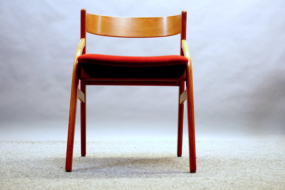 Image 1 of 4x Dyrlund dining chair - teak