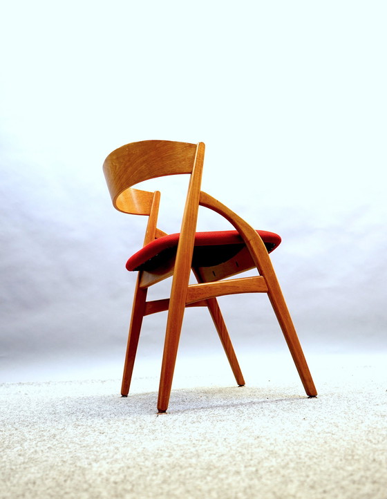 Image 1 of 4x Dyrlund dining chair - teak