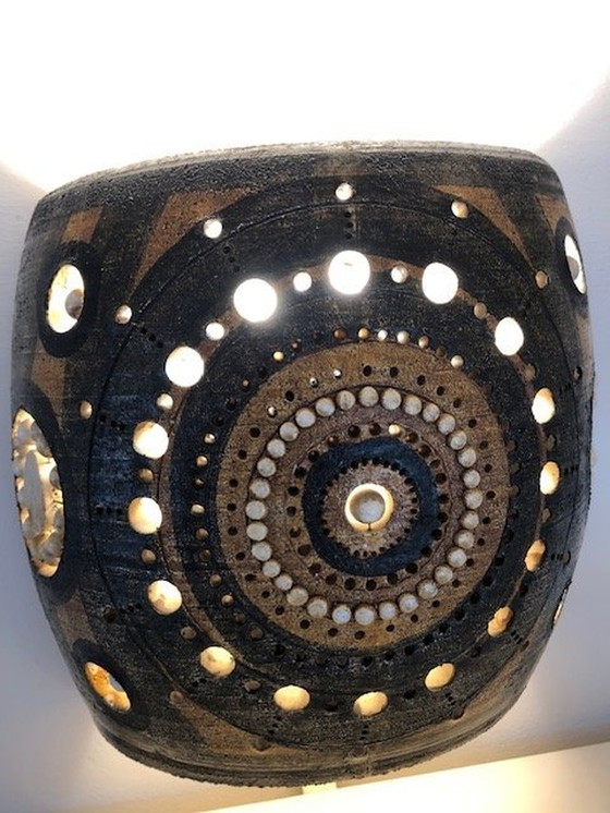 Image 1 of Rare Georges Pelletier wall lamp