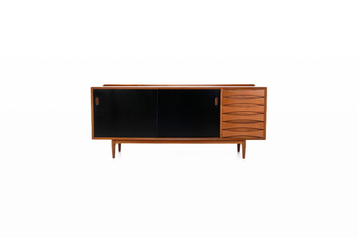 Os29 Sideboard By Arne Vodder For Sibast Mobelfabrik In Teak, Denmark 19060S - Dressoir