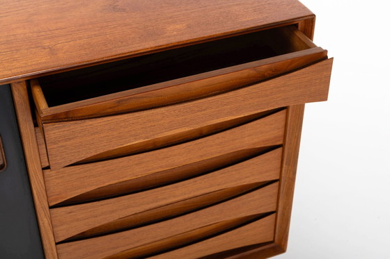 Image 1 of Os29 Sideboard By Arne Vodder For Sibast Mobelfabrik In Teak, Denmark 19060S - Dressoir