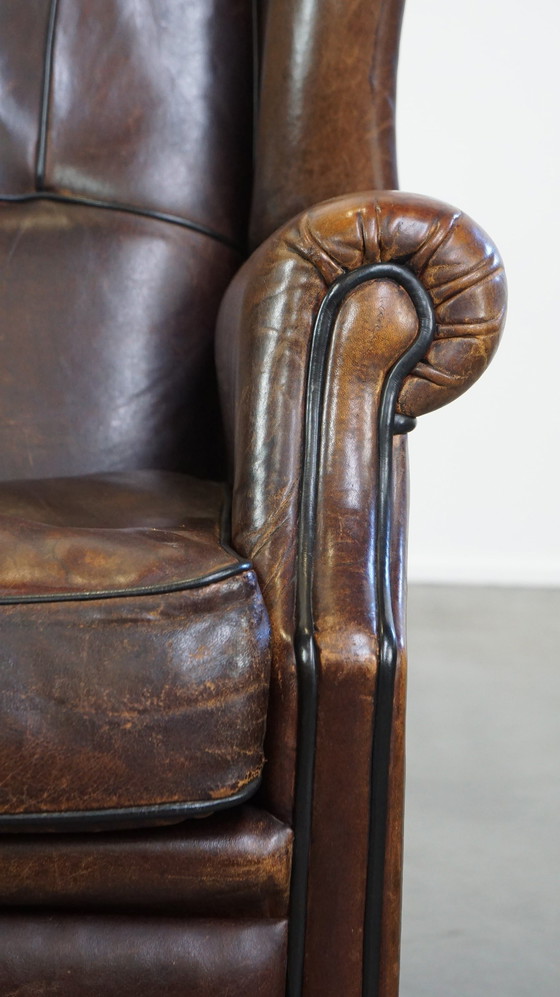 Image 1 of Ear Armchair Made Of Sheepskin