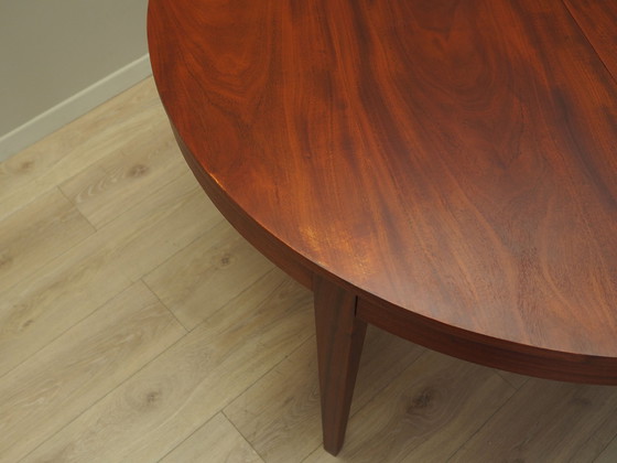 Image 1 of Round Mahogany Table, Danish Design, 1970S, Production: Denmark