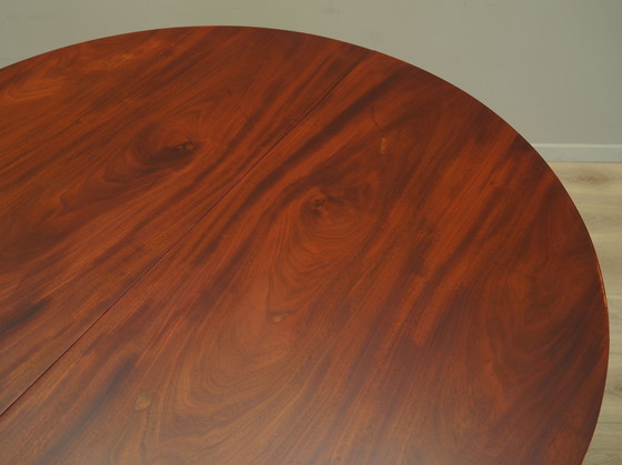 Image 1 of Round Mahogany Table, Danish Design, 1970S, Production: Denmark