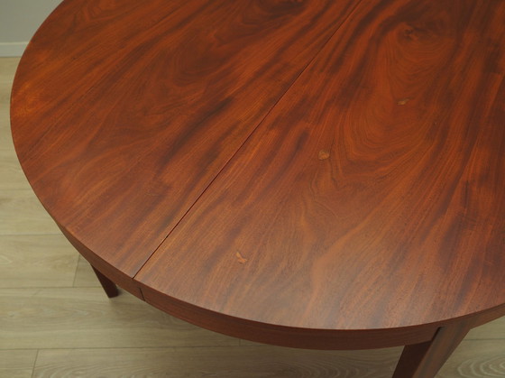 Image 1 of Round Mahogany Table, Danish Design, 1970S, Production: Denmark