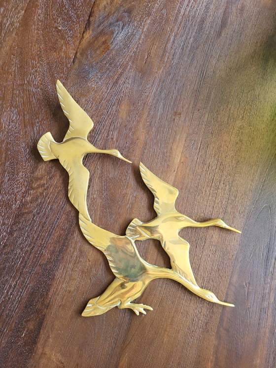 Image 1 of Brass Wall Birds