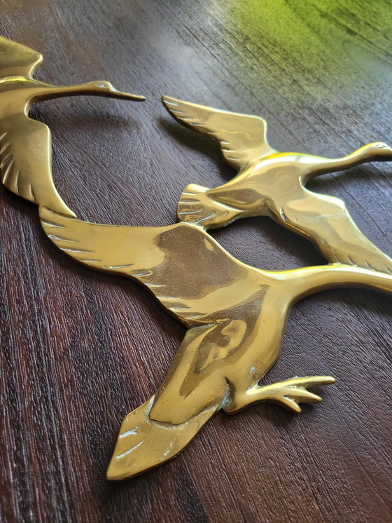 Image 1 of Brass Wall Birds