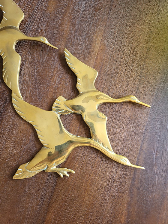 Image 1 of Brass Wall Birds