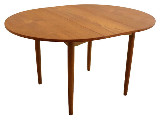 Image 1 of Round 1x extendable dining table 'Zoelmond'