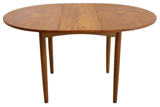 Image 1 of Round 1x extendable dining table 'Zoelmond'