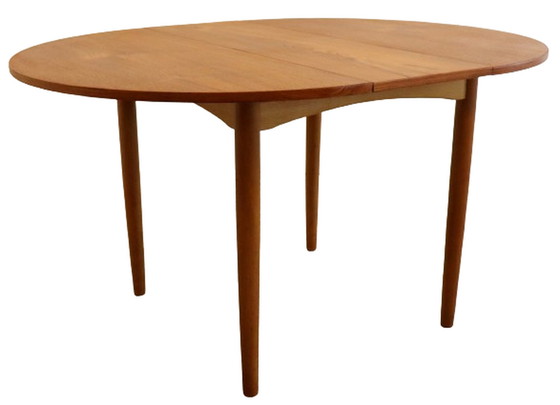 Image 1 of Round 1x extendable dining table 'Zoelmond'