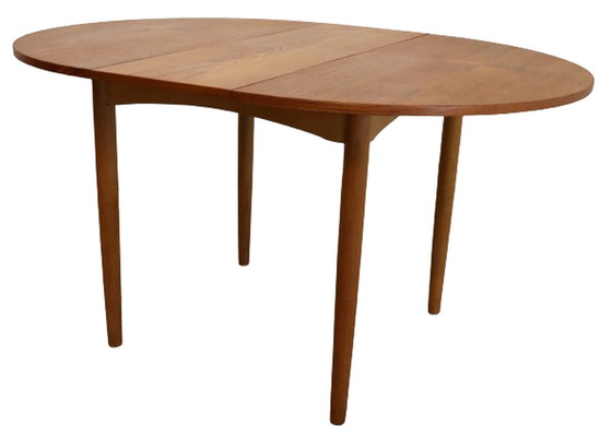 Image 1 of Round 1x extendable dining table 'Zoelmond'