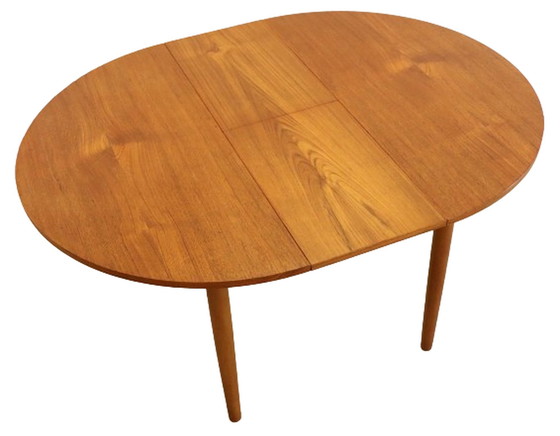 Image 1 of Round 1x extendable dining table 'Zoelmond'