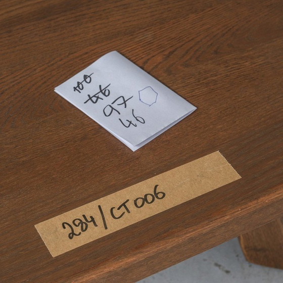 Image 1 of Vintage hexagonal coffee table, Belgium 1970s