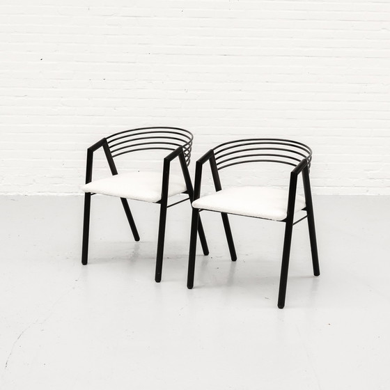 Image 1 of Postmodern 80S Dining Chairs Set Of Two