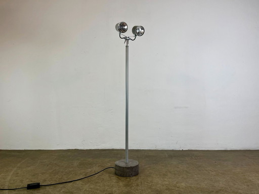 Stadium floor lamp by Hannes Wettstein for Palucco Italy