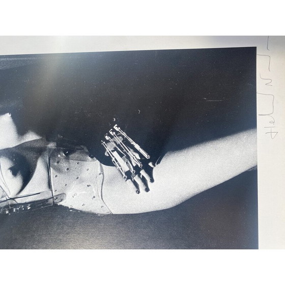 Image 1 of Vintage lithograph by Helmut Newton, Paris 1977