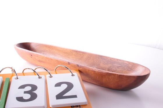 Image 1 of Ciotola per il pane in teak vintage degli anni '60 realizzata in Danimarca