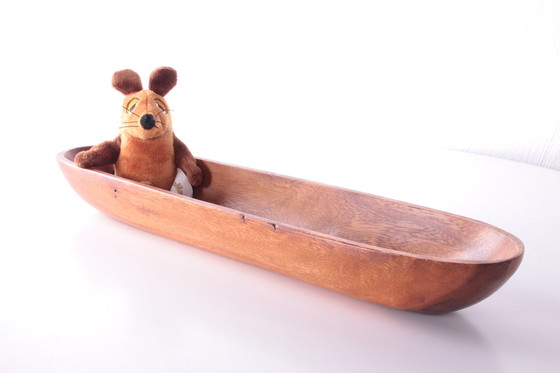 Image 1 of Bol à pain vintage en teck fabriqué au Danemark dans les années 1960