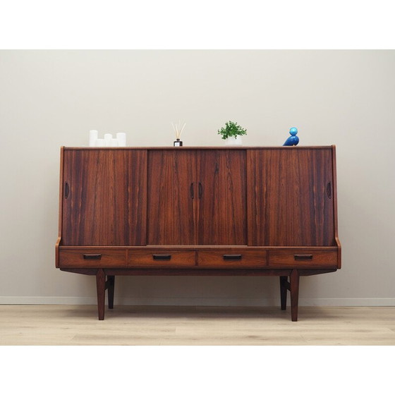 Image 1 of Vintage rosewood highboard, Denmark 1960s