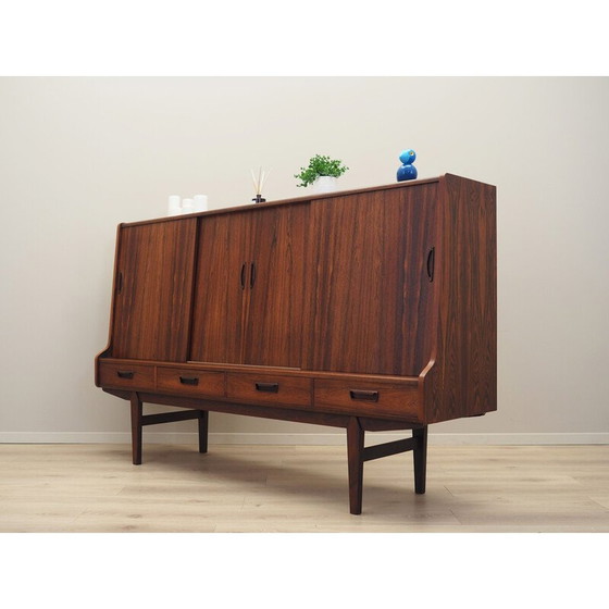Image 1 of Vintage rosewood highboard, Denmark 1960s