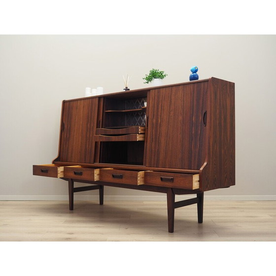 Image 1 of Vintage rosewood highboard, Denmark 1960s