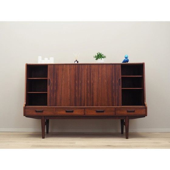 Image 1 of Vintage rosewood highboard, Denmark 1960s