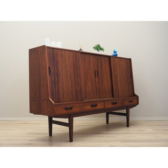 Image 1 of Vintage rosewood highboard, Denmark 1960s