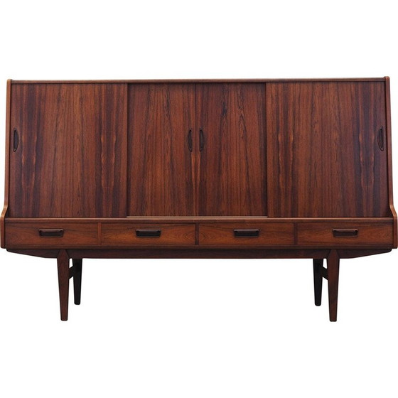 Image 1 of Vintage rosewood highboard, Denmark 1960s