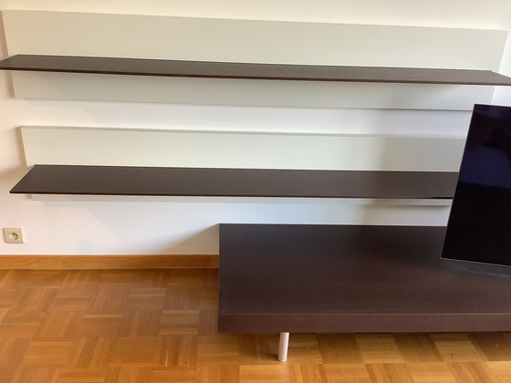 Image 1 of 2x Molteni wall shelves