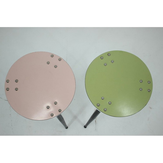 Image 1 of Pair of Italian vintage stools, 1960s