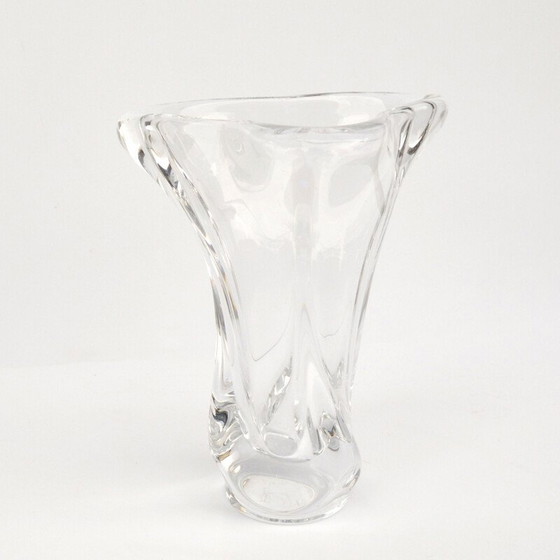 Image 1 of Crystal vintage vase by Art Vannes, France 1970s
