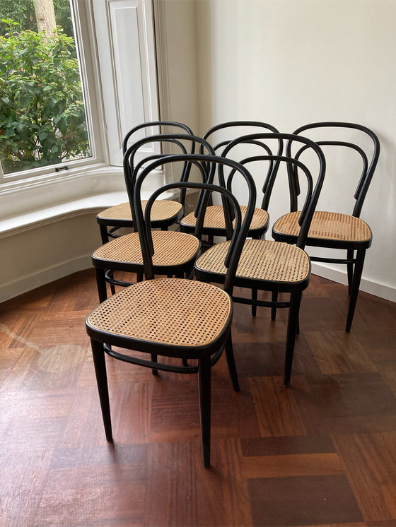 Image 1 of 6 sillas Thonet n.° 214