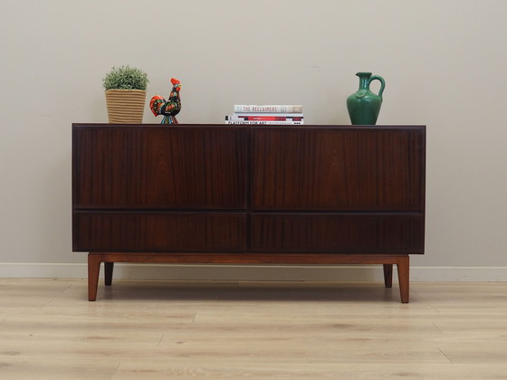 Image 1 of Mahogany Chest Of Drawers, Danish Design, 1970S, Manufacturer: Omann Jun