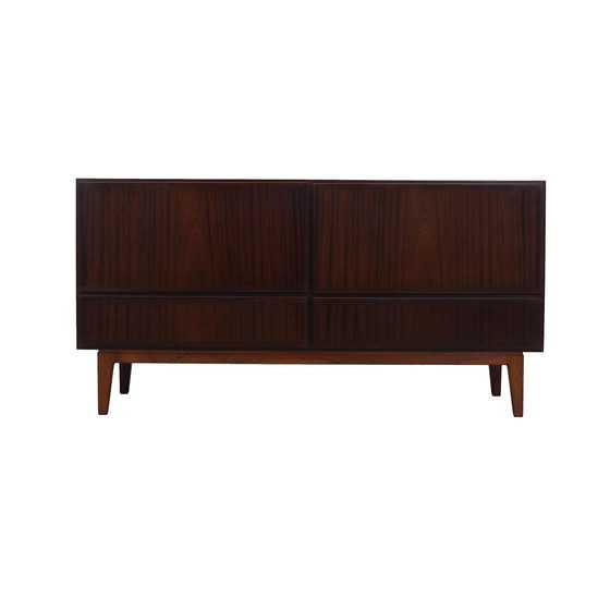 Image 1 of Mahogany Chest Of Drawers, Danish Design, 1970S, Manufacturer: Omann Jun