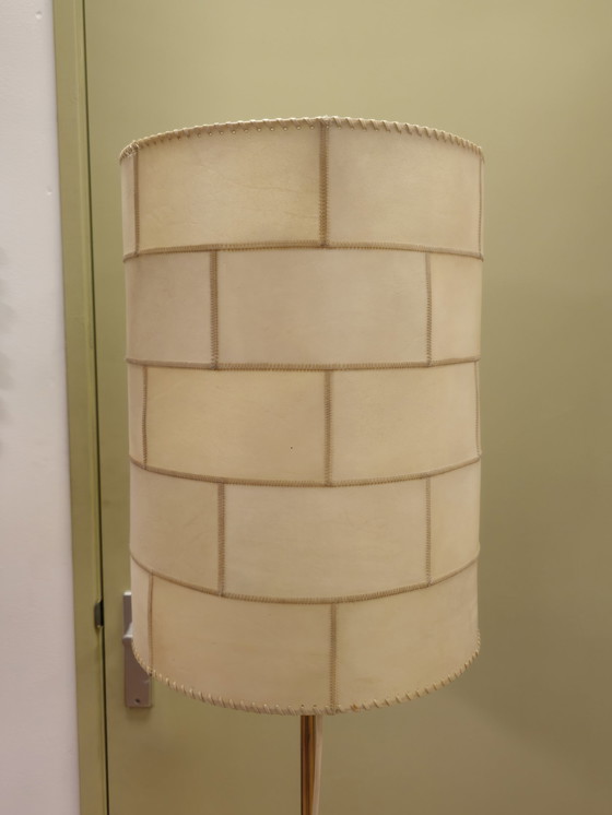 Image 1 of Lampadaire Vintage Lampadaire Laiton