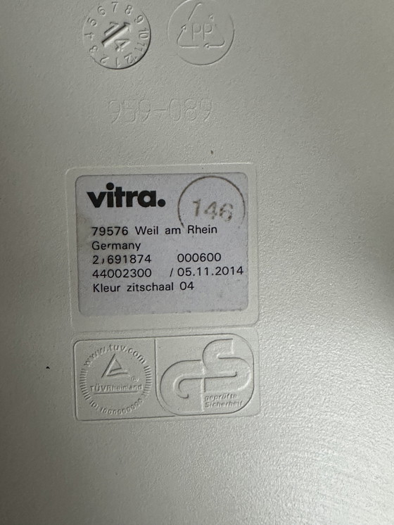 Image 1 of 4x White Vitra DSW