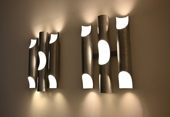 Image 1 of Fuga Wall Lamps By Maija Liisa Komulainen For Raak, 1970S, Set Of 2