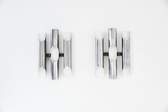 Image 1 of Fuga Wall Lamps By Maija Liisa Komulainen For Raak, 1970S, Set Of 2